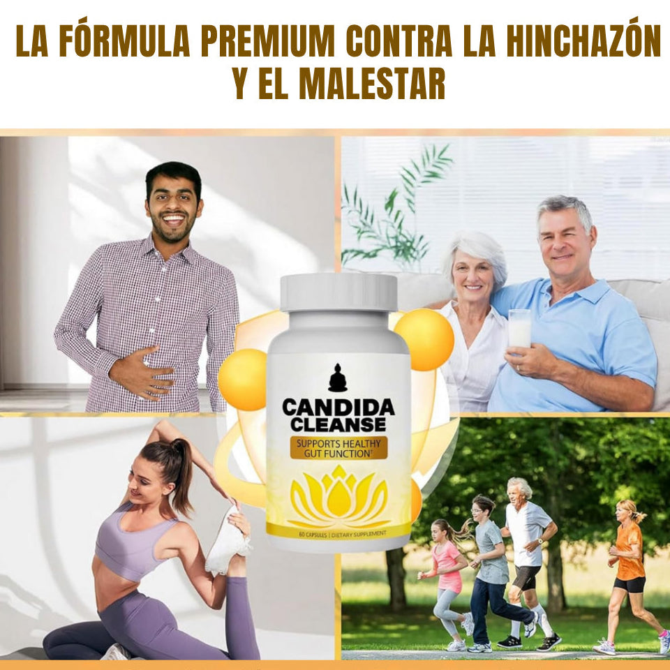 Candida Cleanse Premium (Pack de 60 Cápsulas)
