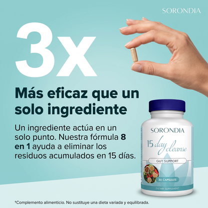 Limpieza de Colon 15 Días Sorondia