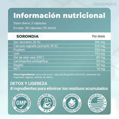Limpieza de Colon 15 Días Sorondia