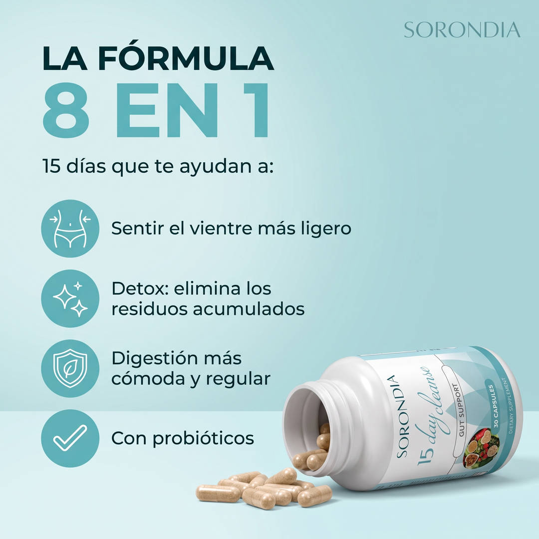 Limpieza de Colon 15 Días Sorondia