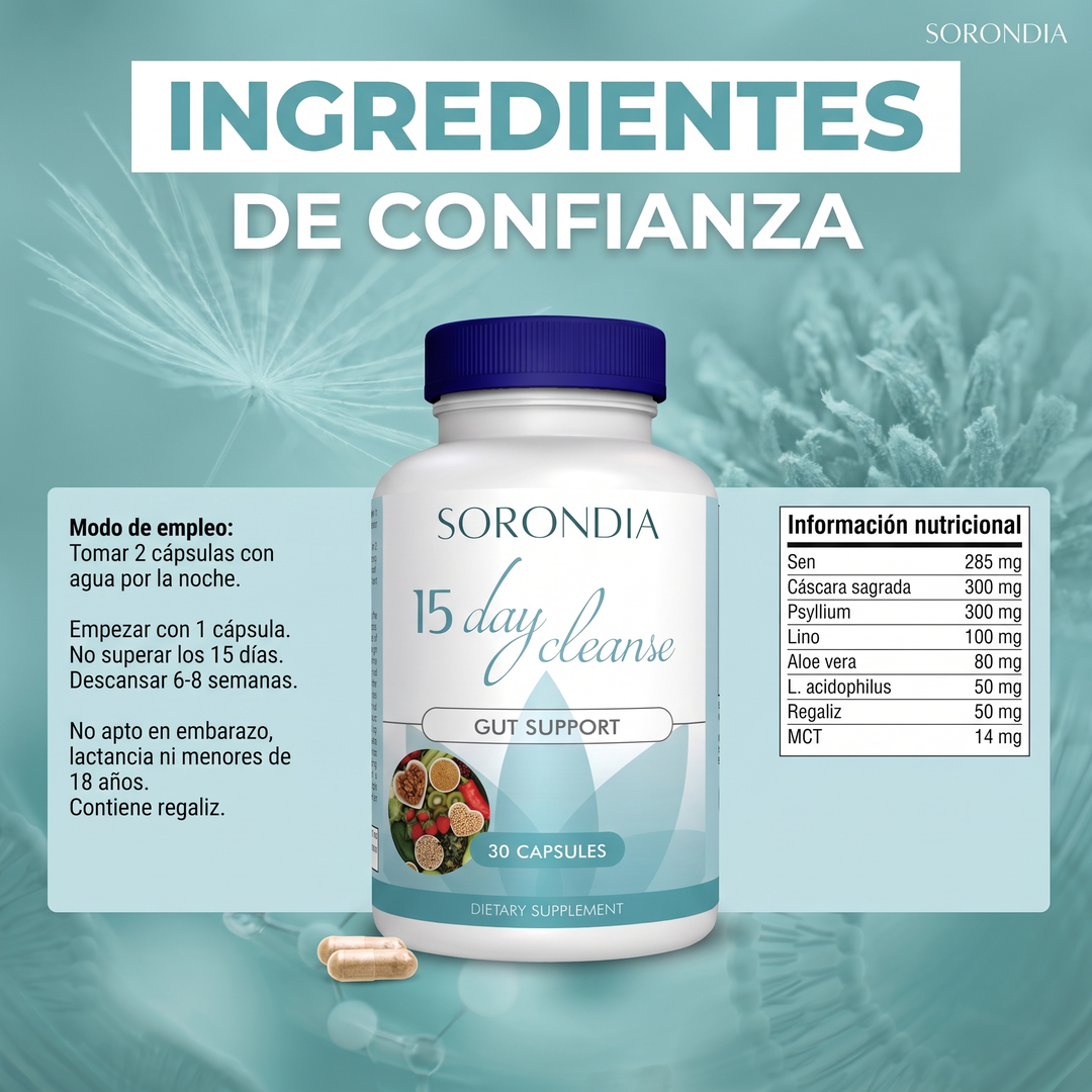Limpieza de Colon 15 Días Sorondia