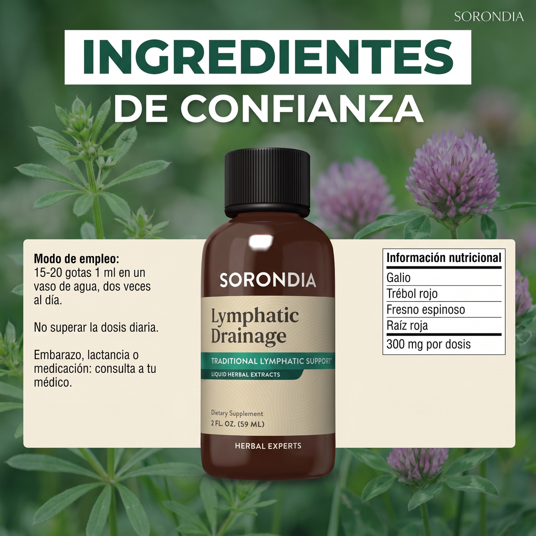 Gotas de Drenaje Linfático Sorondia 59 ml · G7