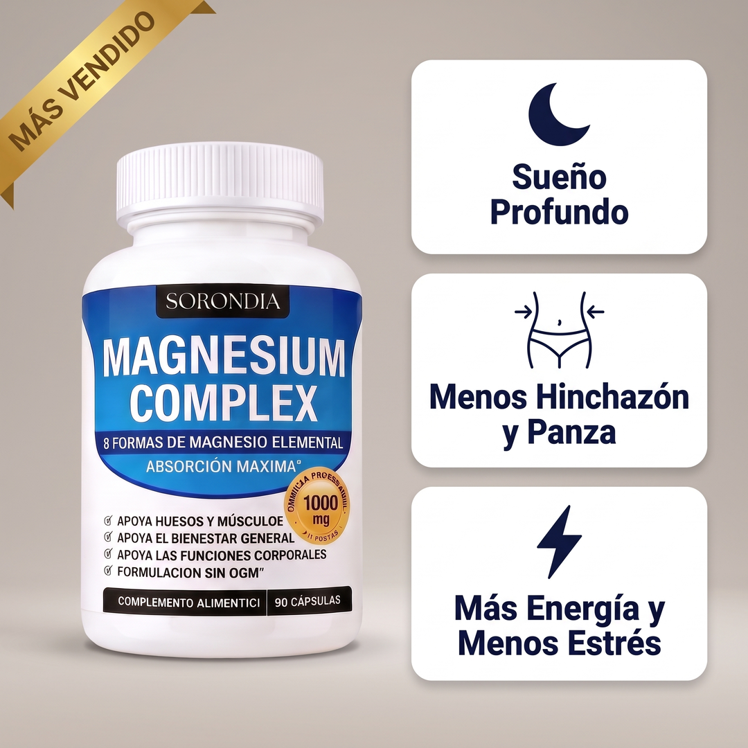 Complejo de Magnesio 8 en 1 Sorondia