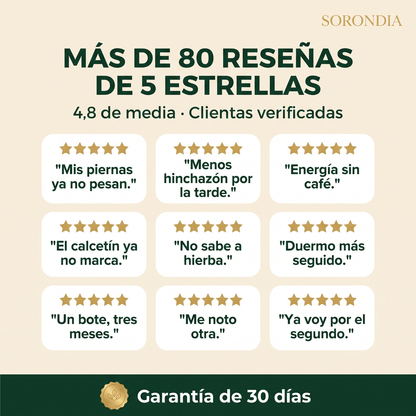 Moringa Pura 1200 mg Sorondia hoja de moringa 90 cápsulas