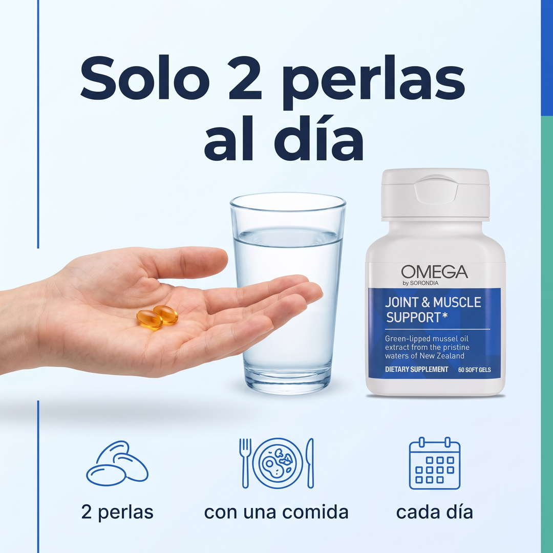 Perlas de Mejillón Verde para Articulaciones · Sorondia