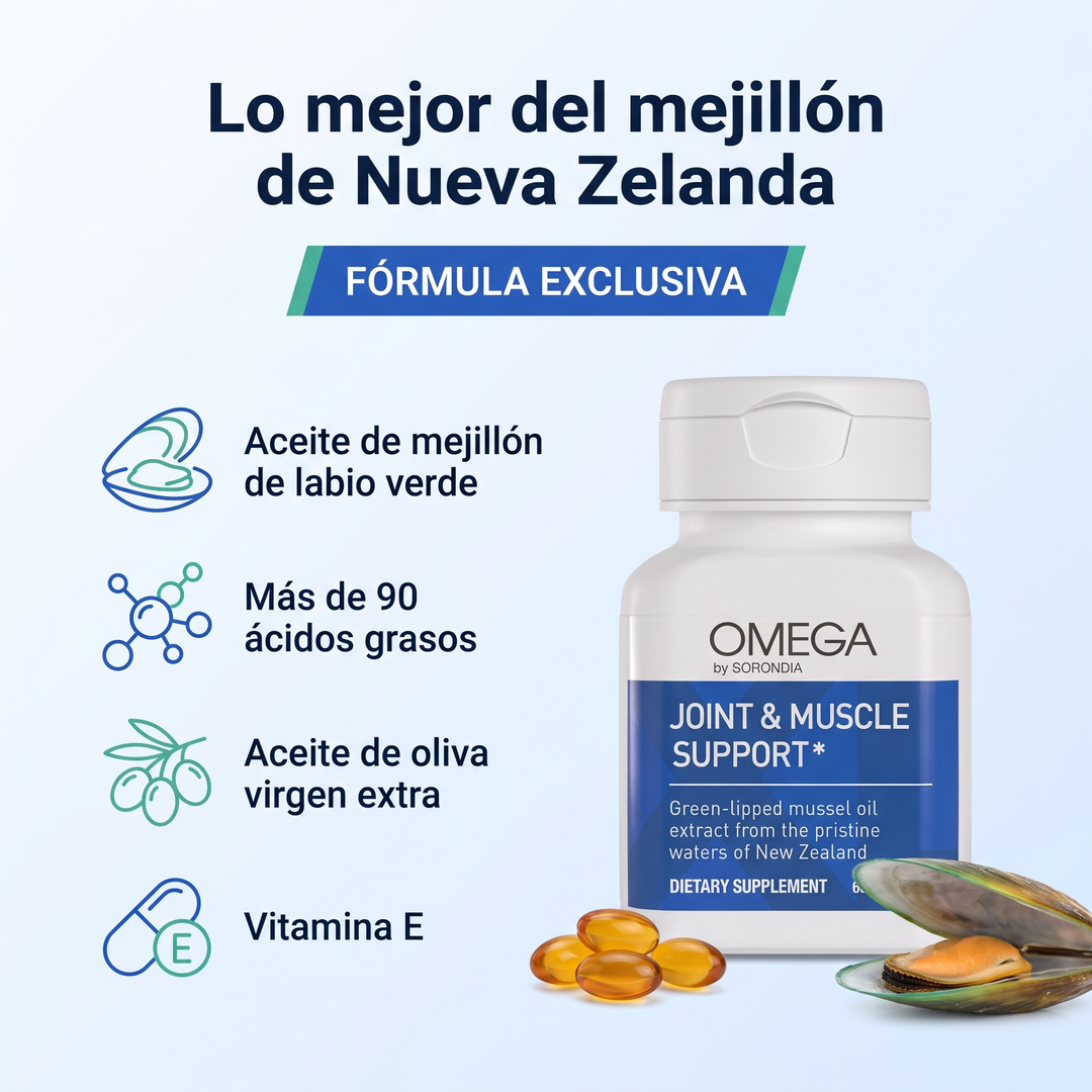 Perlas de Mejillón Verde para Articulaciones · Sorondia