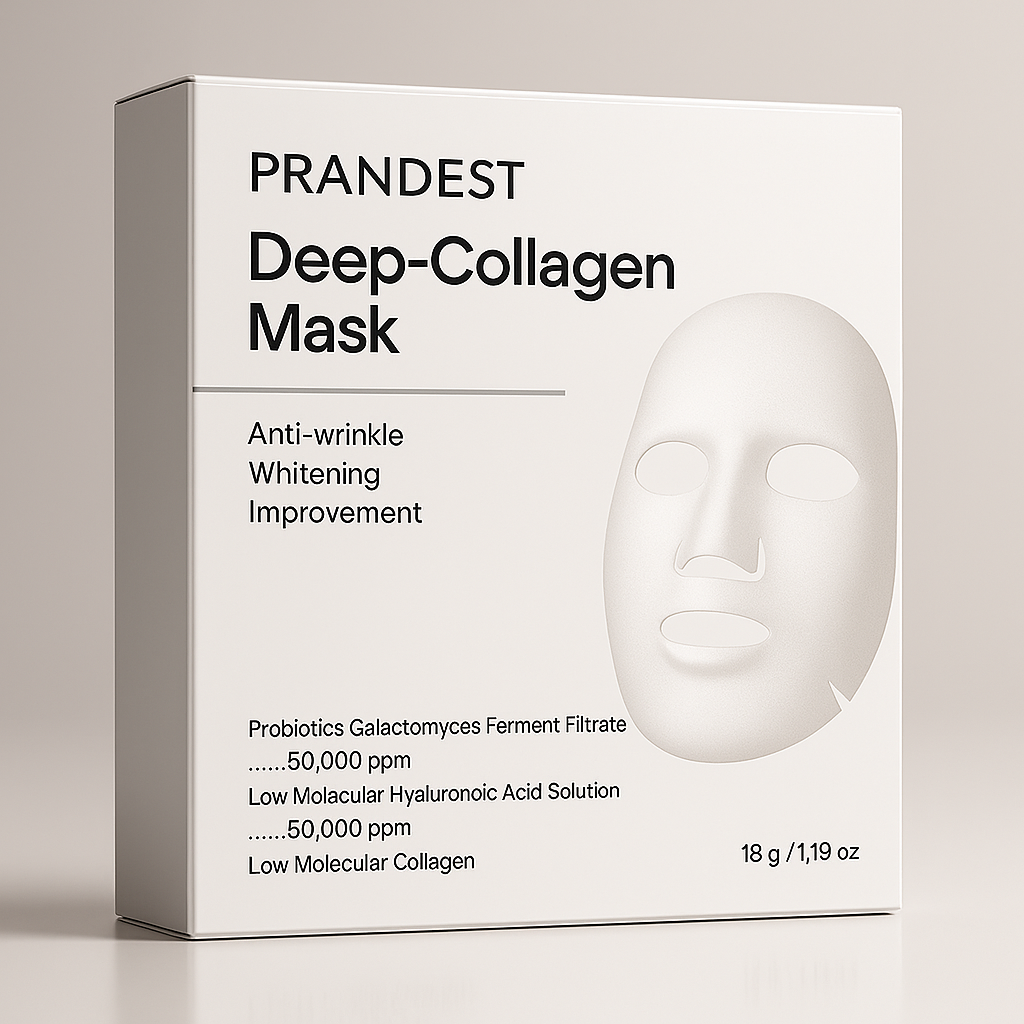 prandest© Deep Collagen Mask - Pack 5 Uds