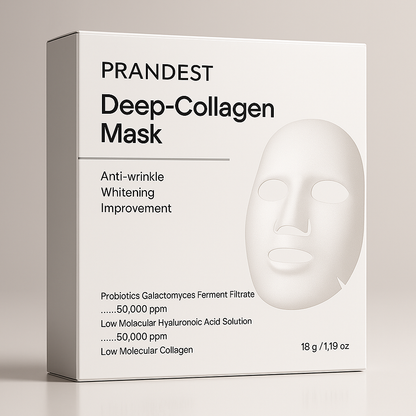prandest© Deep Collagen Mask - Pack 5 Uds