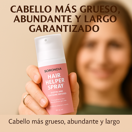 Sorondia© Hair Helper Spray - Reparador del Cabello