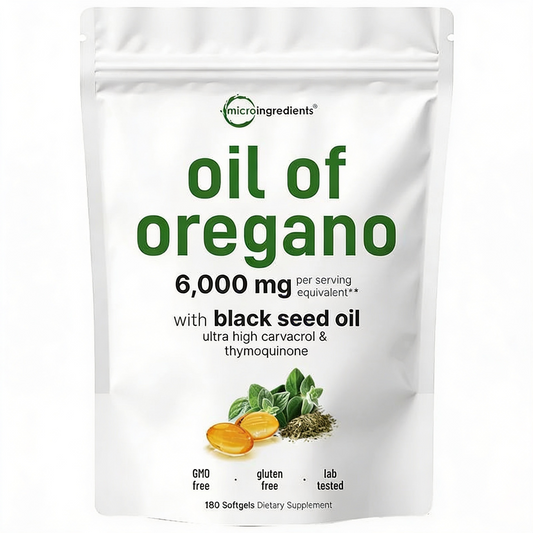 Cápsulas de Aceite de Orégano (Pack de 180 Cápsulas)
