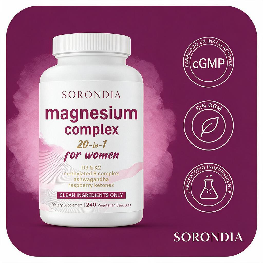 Magnesium Complex Mujer 20-en-1