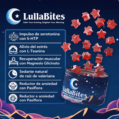 LullaBites Gomitas (Pack de 60 Gomitas)